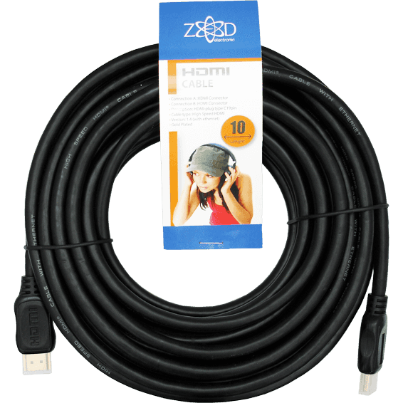 HDMI kabl 10 metara, verzija 1.4, bulk
