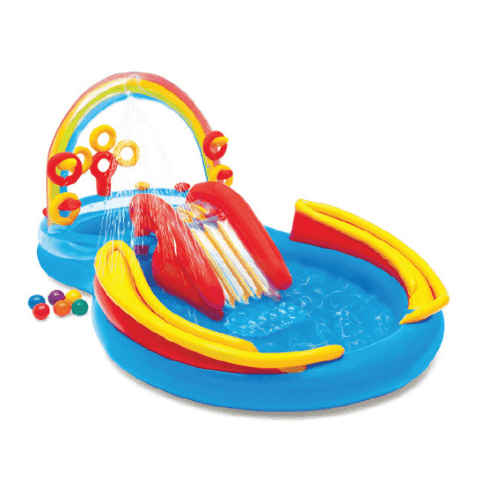 INTEX RAINBOW RING PLAY CENTER Dečiji bazen 297 X 193 X 135 cm