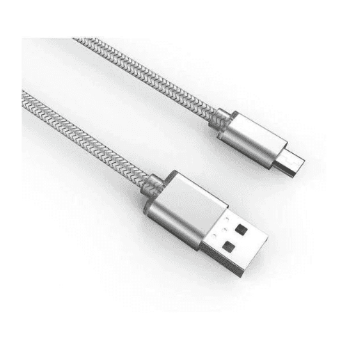 LDNIO Micro USB Cable 1M Srebrni