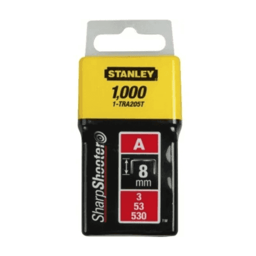 STANLEY 1-TRA205T TIP A Klamerice 8mm 1000 Komada