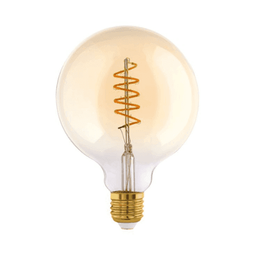 EGLO G125 AMBER SPIRAL 4W 2200K E27