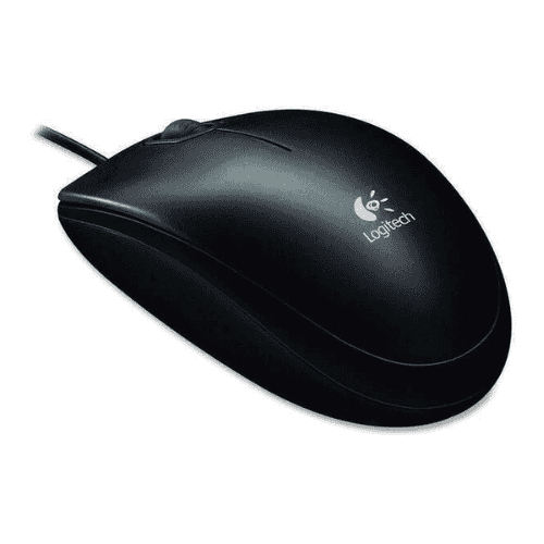 LOGITECH B100 Žični Crni