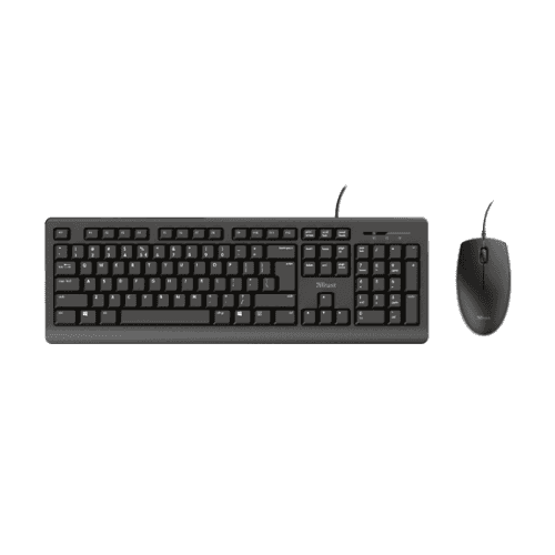 TRUST PRIMO SET TASTATURA+MIŠ US Žični Crni