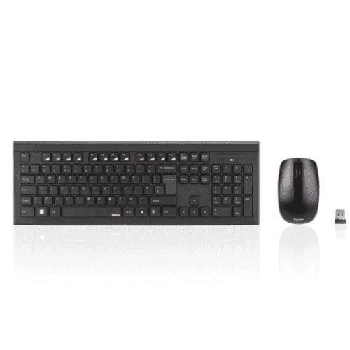 HAMA CORTINO Bežična Tastatura + Miš Crni