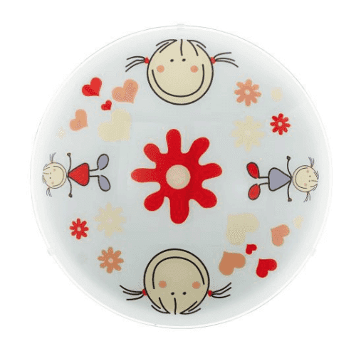 EGLO JUNIOR 2 GIRL Plafonjera 2 X E27 60W (88973)