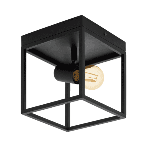 EGLO SILENTINA Plafonjera 1 X E27 40W Crna (98331)
