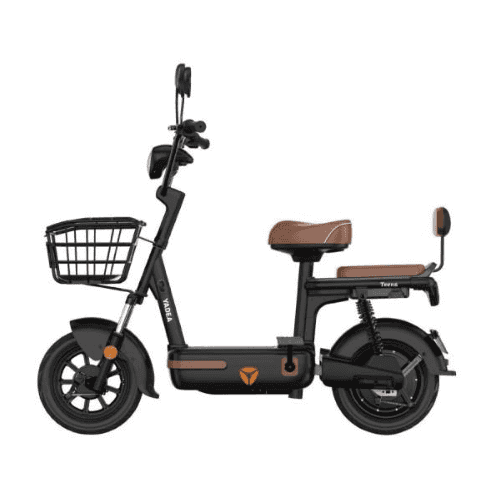 YADEA TEENA 48V 12AH Baterijski bicikl Crni