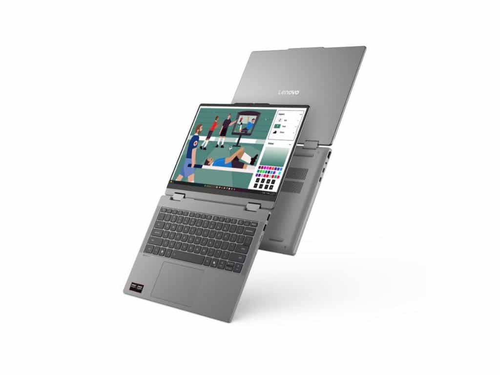 Laptop LENOVO IdeaPad 5 2in1 14AHP11 DOS/14" WUXGA/Ryzen 5 230/16GB/512GB/bklt SRB/Siva/bez punjaca