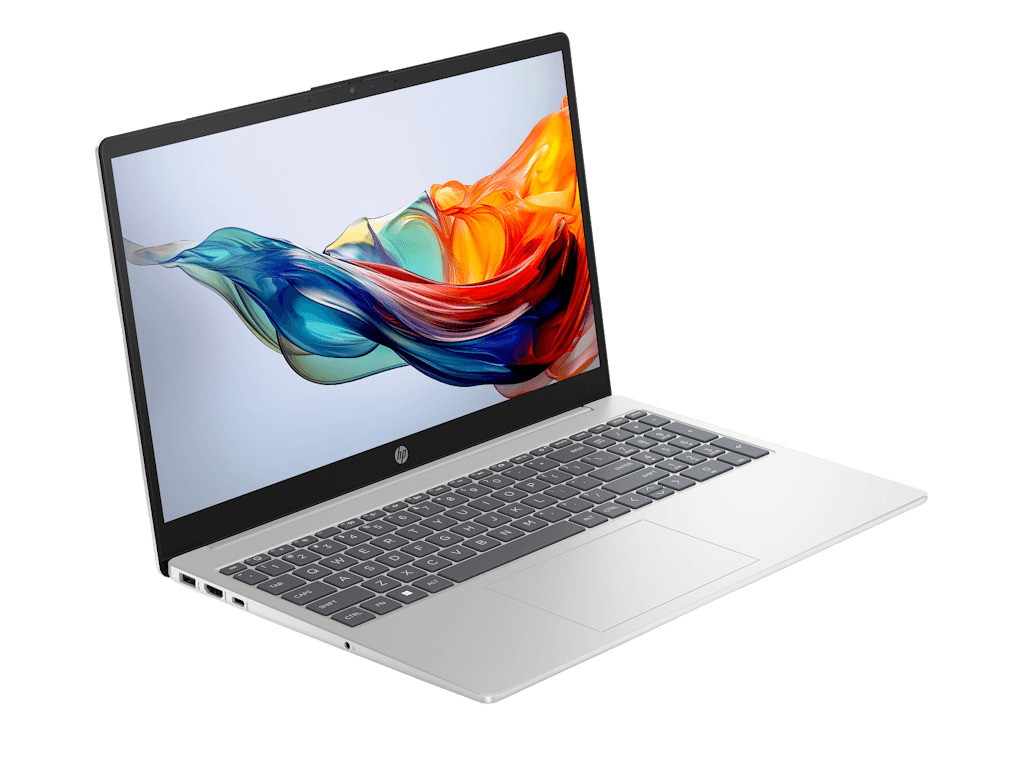 Laptop HP 15-fc0250nm DOS/15.6"FHD AG/Ryzen 5-7520U/16GB onboard/512GB/srebrna