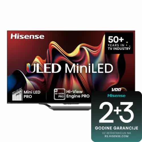HISENSE 55U7NQ 55'' 4K MINILED 144HZ