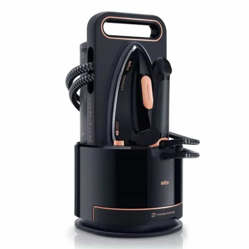 BRAUN IS9090BK PARNA STANICA UDAR PARE 750 G/MIN PRITISAK 9 BARA 2700W CRNA