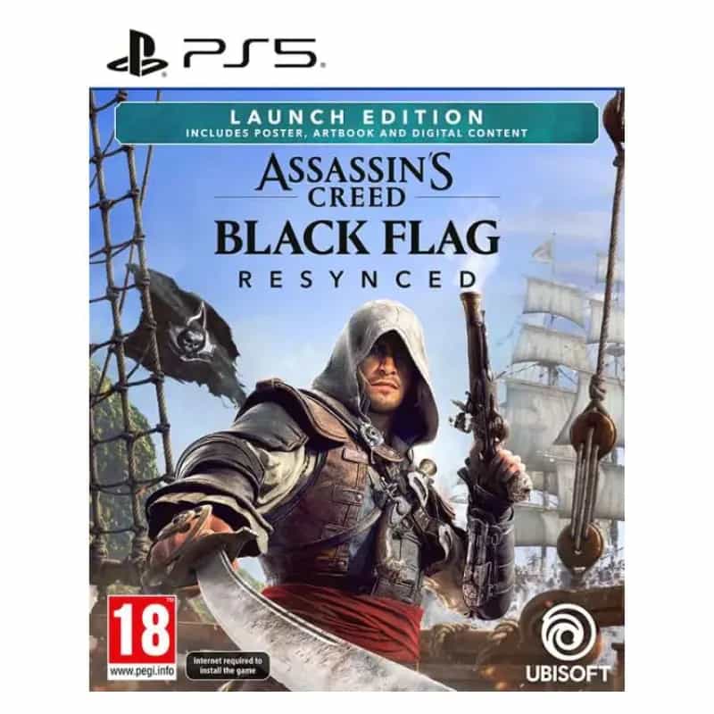 PS5 ASSASSINS CREED - BLACK FLAG RESYNCED - DAY ONE EDITION