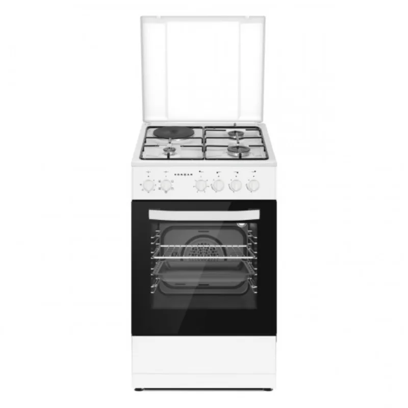 KONČAR ST5013BS ELEKTRICNI SPORET 3 PLIN 1 STRUJA BELI 85x50x63cm