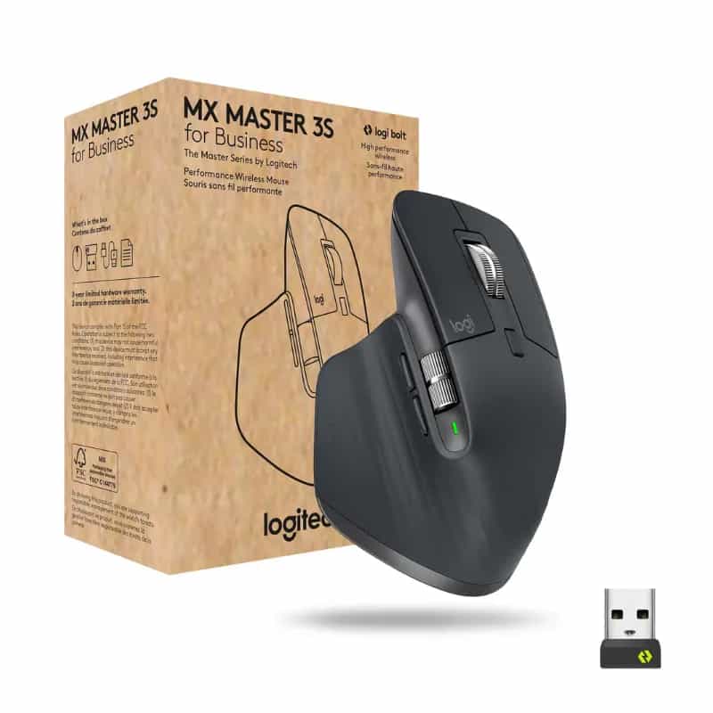 LOGITECH MX MASTER 3S FOR BUSINESS 8000DPI GRAPHITE