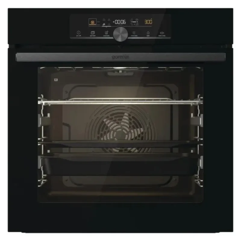 GORENJE BOS6747A01BG UGRADNA MULTISISTEMSKA RERNA 77L DO 300C SA TELESK. VODJICAMA